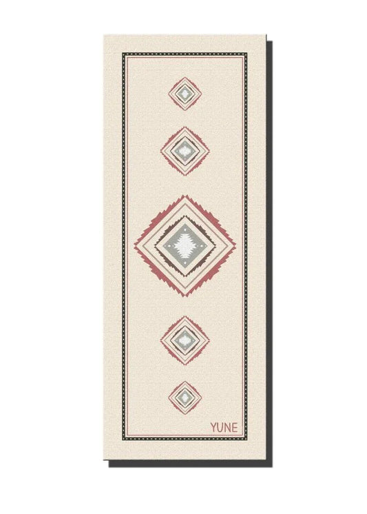 Yoga Mat | 6mm Thick | Beige| Non-Slip | Eco Friendly | Yune Yoga | Simone - Yune Yoga