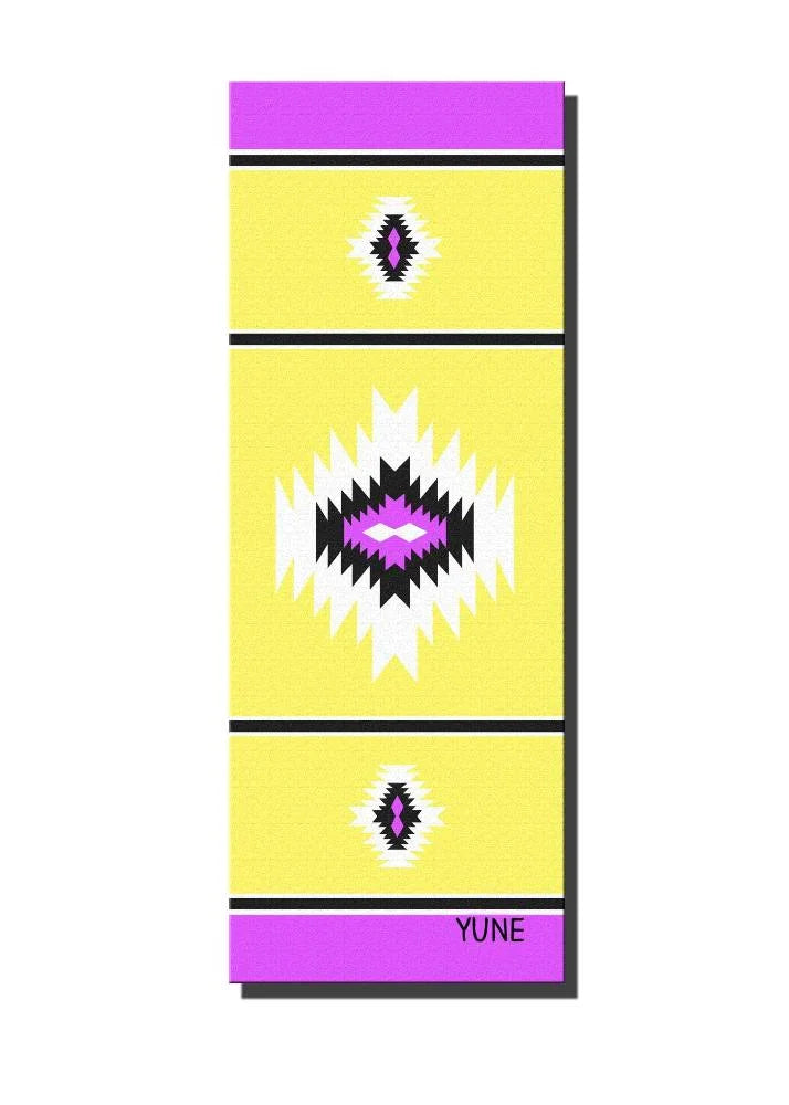 Yoga Mat | 6mm Thick | Yellow| Non-Slip | Eco Friendly | Yune Yoga | Stevie - Yune Yoga