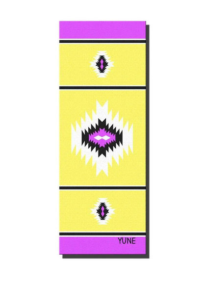 Yoga Mat | 6mm Thick | Yellow| Non-Slip | Eco Friendly | Yune Yoga | Stevie - Yune Yoga