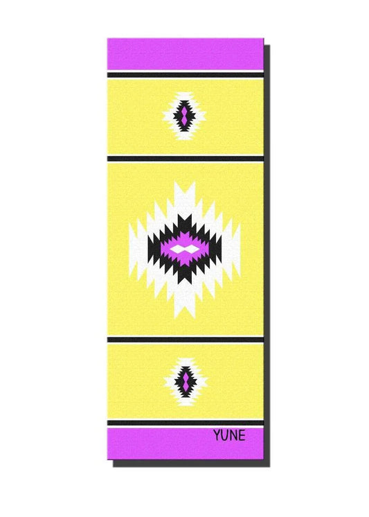 Yoga Mat | 6mm Thick | Yellow| Non-Slip | Eco Friendly | Yune Yoga | Stevie - Yune Yoga