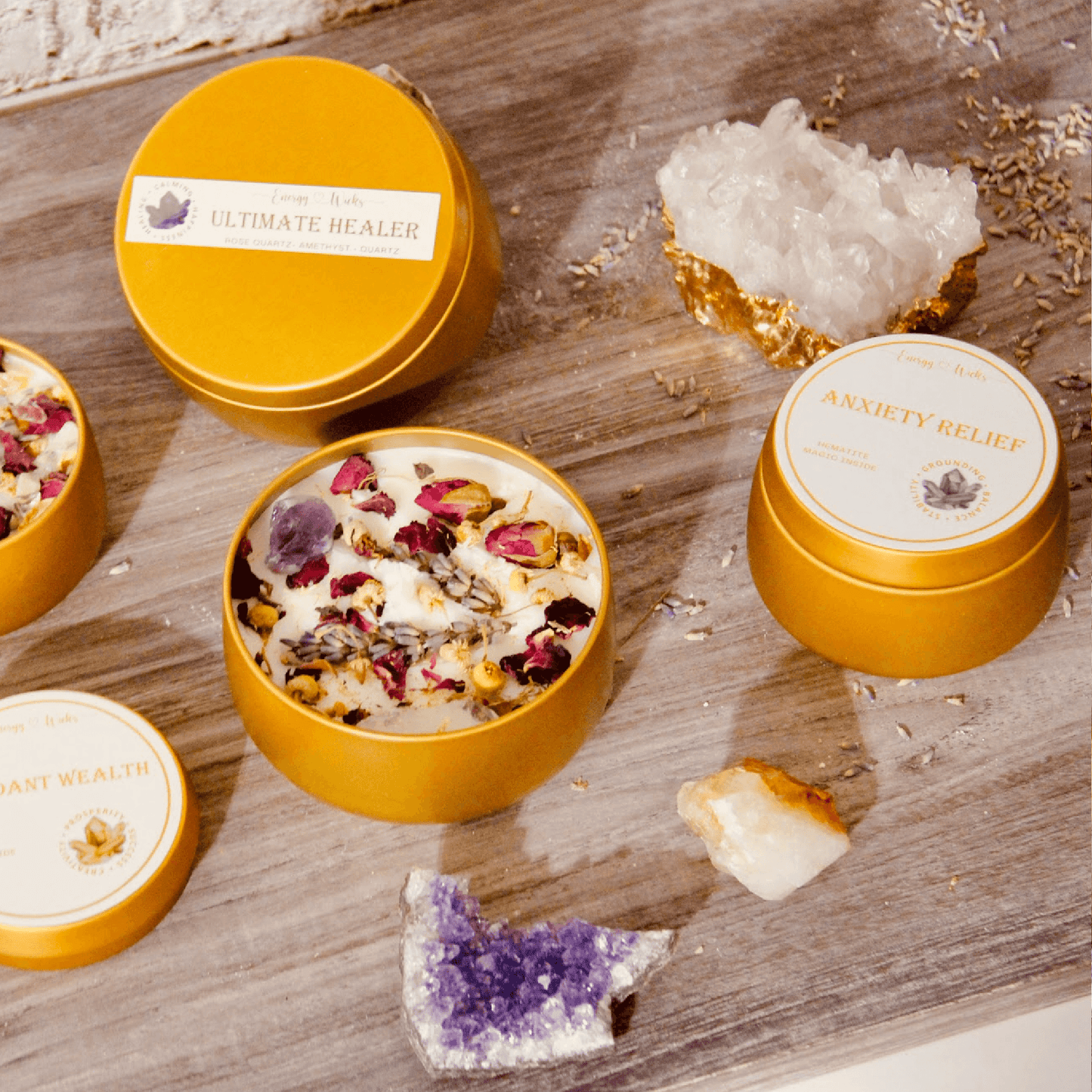 TRAVEL TIN CANDLE - Energy Wicks